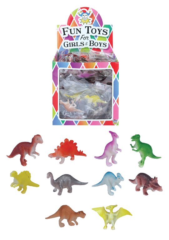 Dinosaur Figures (4-5cm) 10 Assorted Designs