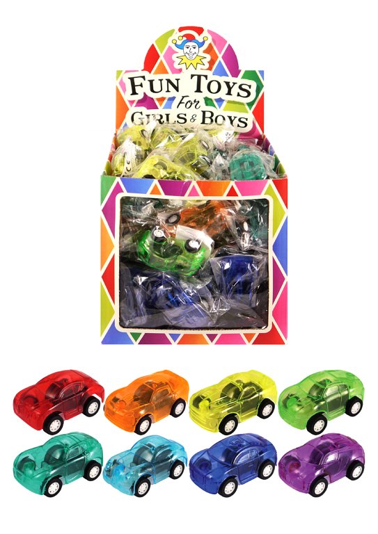 Pull Back Cars (5cm) 8 Designs and 8 Assorted Colours