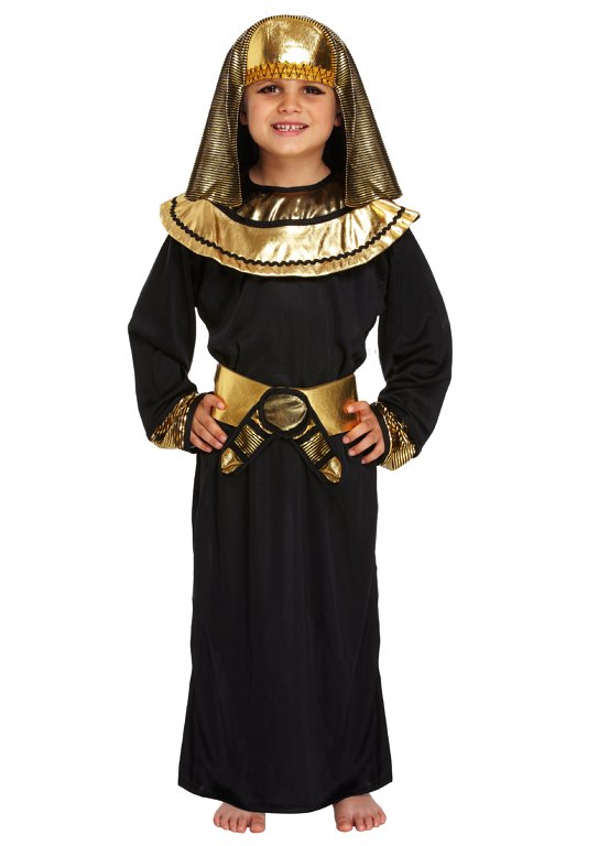 Children's Egyptian Pharaoh Costume (Medium / 7-9 Years)