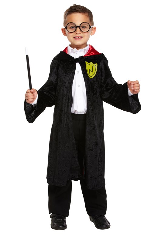 Children's Wizard Boy Costume (Small / 4-6 Years)