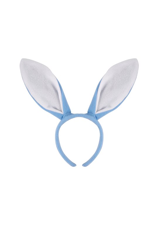 Bunny Ears Headband (Blue) 27x28cm