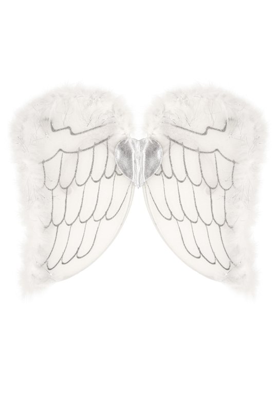 Children's White Angel Wings (36x20cm)