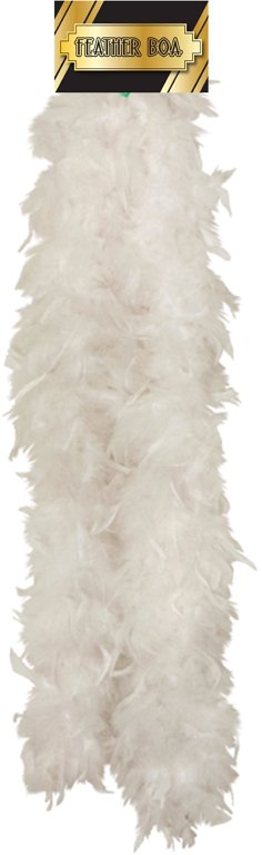 White Feather Boa (150cm)