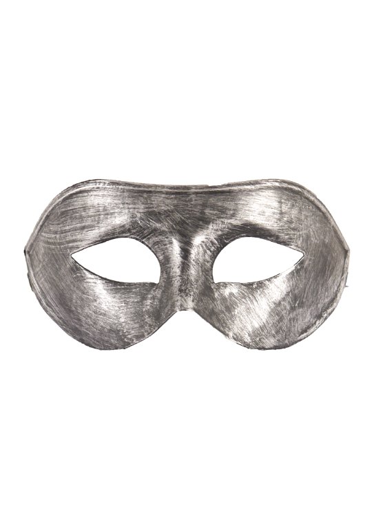 Metallic Silver Eye Mask