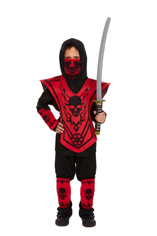 Children's Ninja Costume (Small / 4-6 Years)