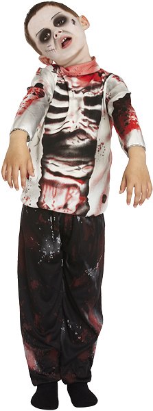 Children's Zombie Boy Costume (Large / 10-12 Years)