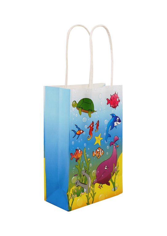 Sealife Paper Party Bag with Handles