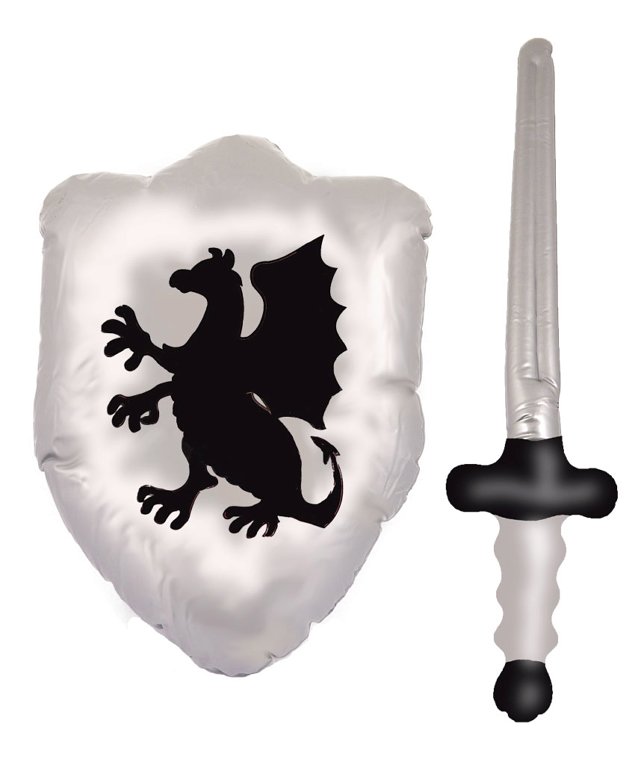 Inflatable Sword and Shield Set (2pcs)