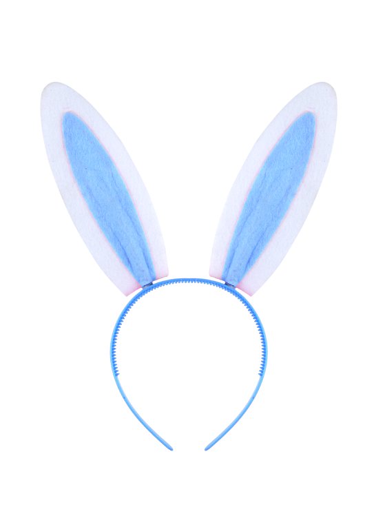 Blue Bunny Ears Headband (29x23cm)