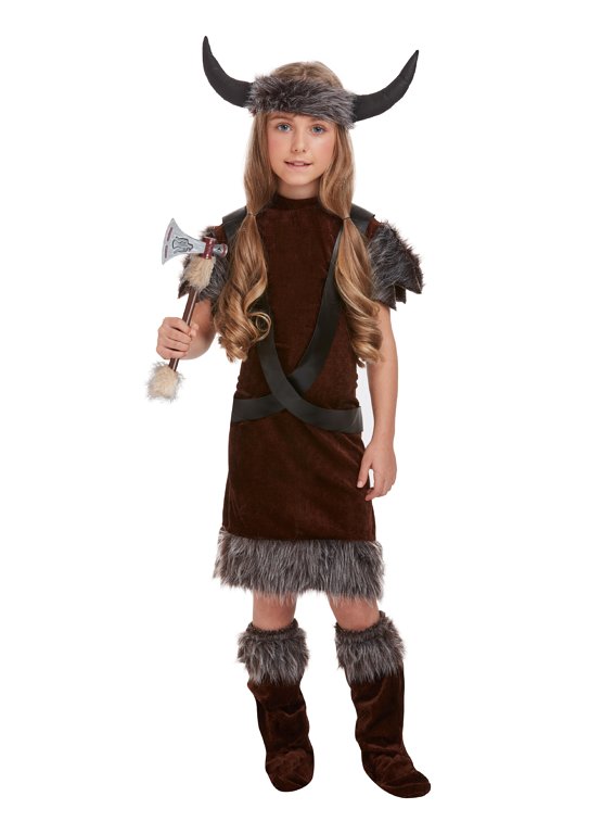 Children's Viking Girl Costume (Medium / 7-9 Years)