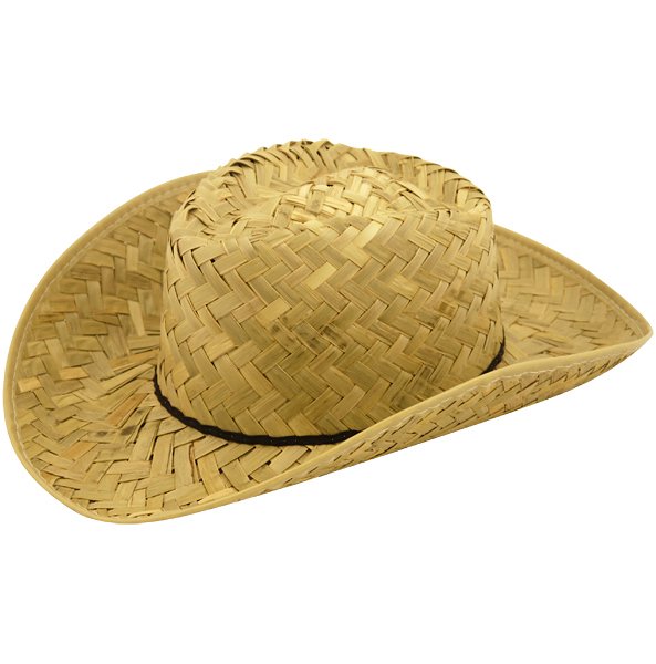 Straw Western Ranger Hat (Adult)