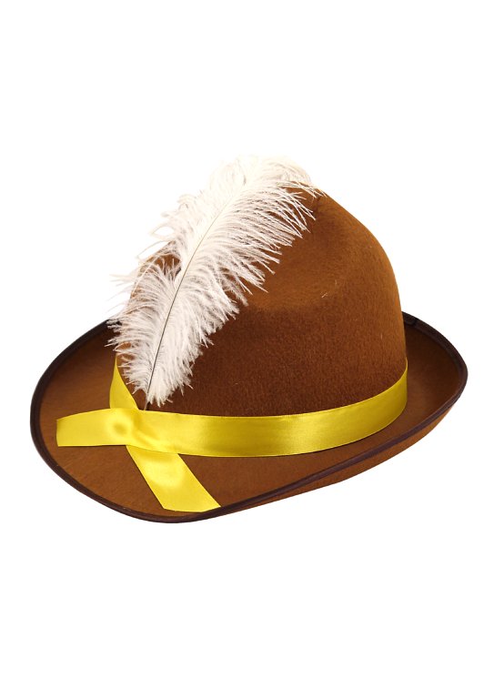 Beer Festival Hat with Feather (Adult)