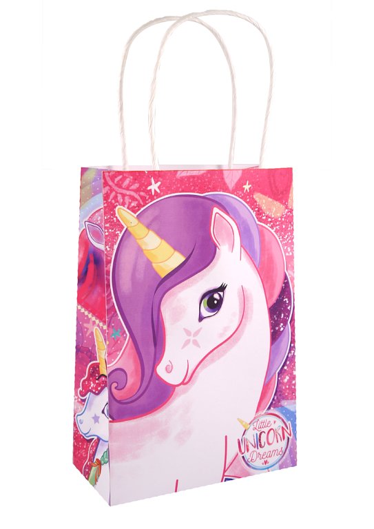 Unicorn Paper Party Bag with Handles