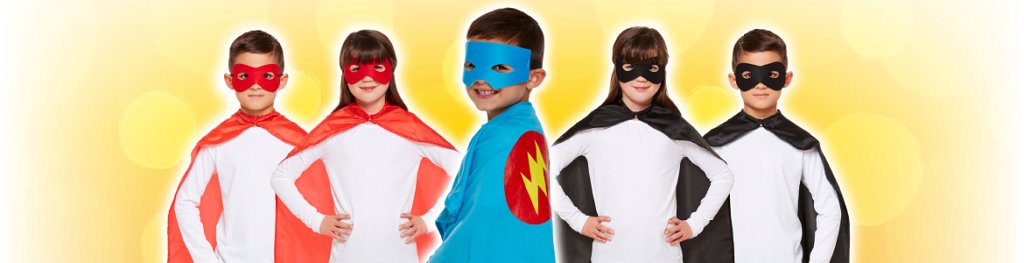 Childrens Costumes Capes Banner