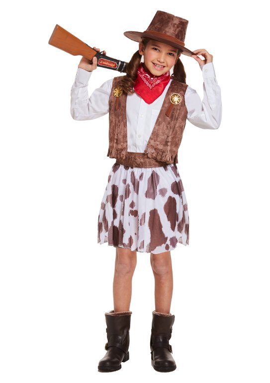 Children's Cowgirl Costume (Small / 4-6 Years)