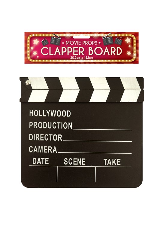 Movie Clapper Board (18cm x 20cm)