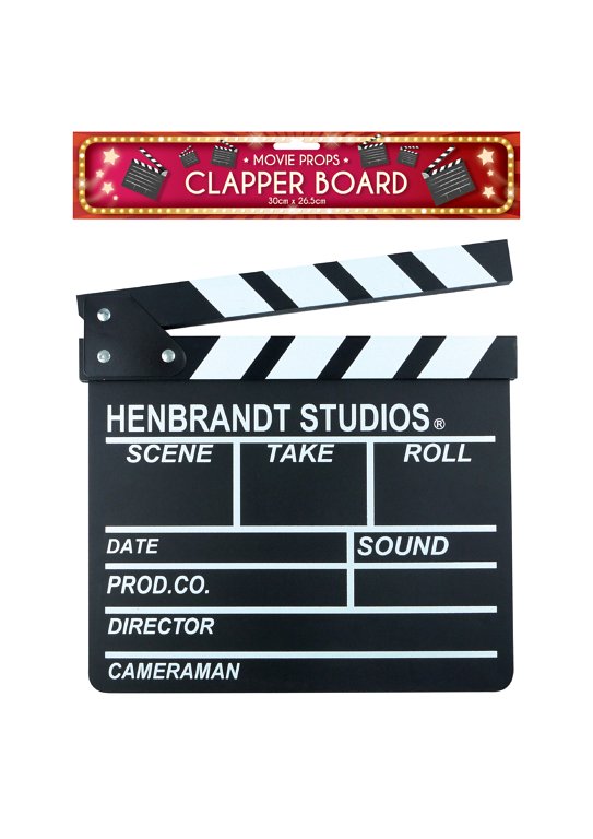 Movie Clapper Board (30cm x 26.5cm)