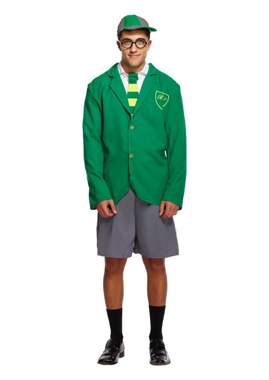 School Boy (One Size) Adult Fancy Dress Costume