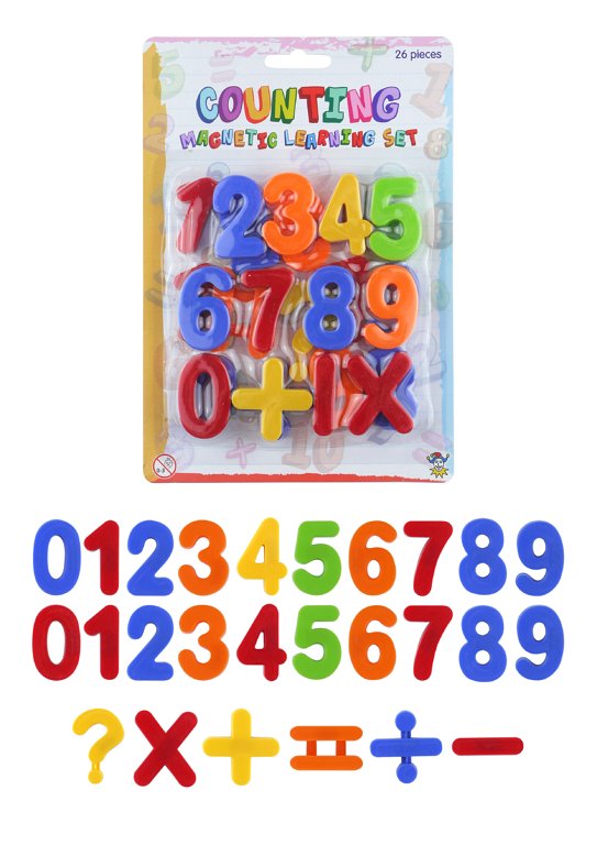 Magnetic Numbers Set (26 Pieces)