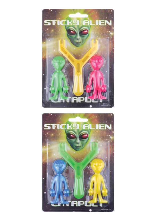 Sticky Alien Catapult (Assorted Colours)