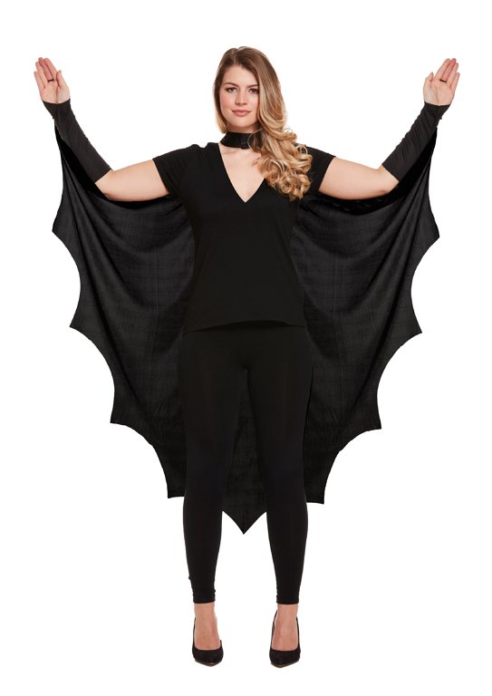 Bat Cape (One Size) Adult Fancy Dress