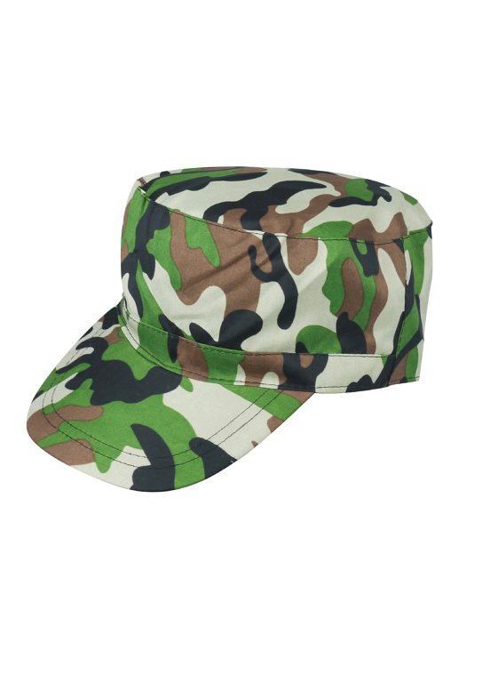 Camouflage Army Cap (Adult)