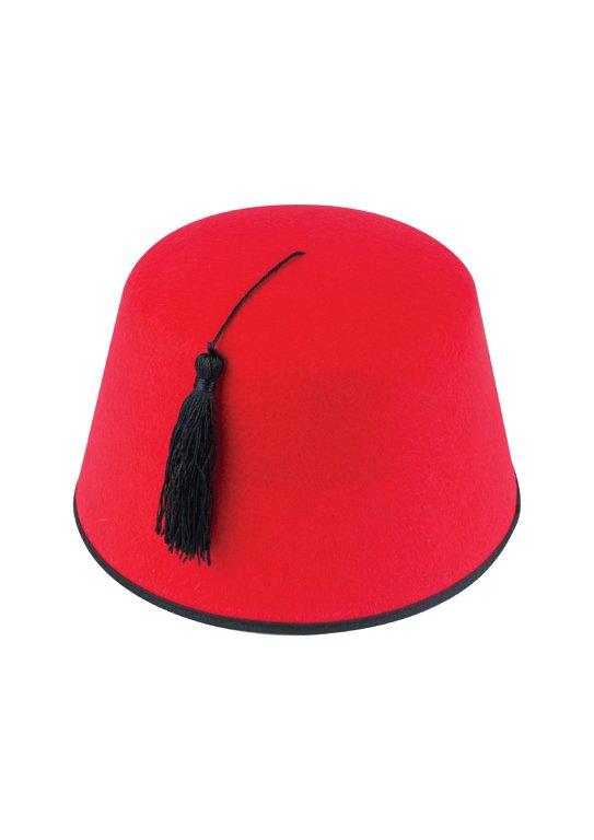 Red Fez Hat (Adult)
