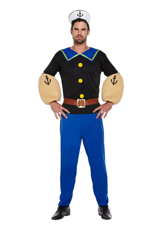 Sailor Man (One Size) Adult Fancy Dress Costume
