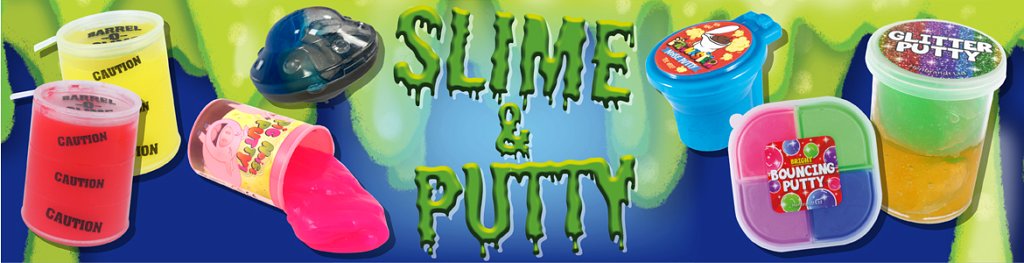 Toys Putty And Slime Banner