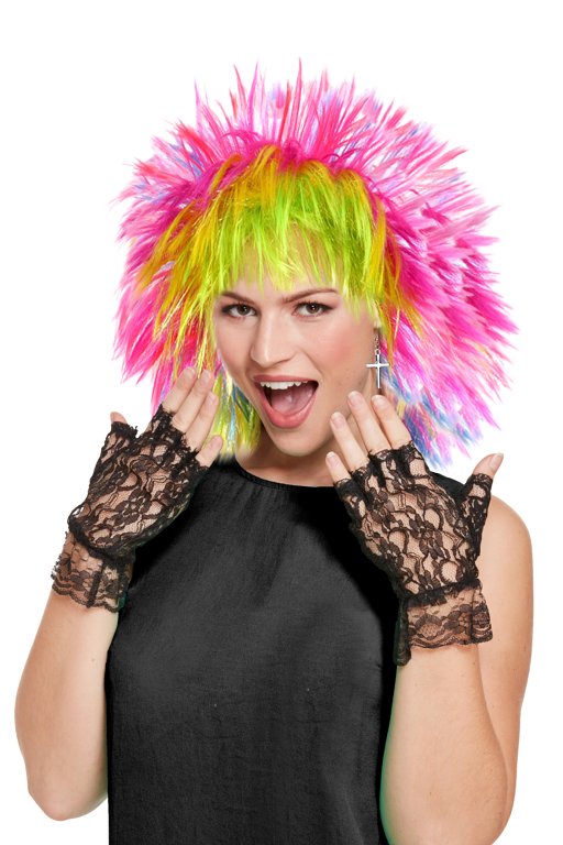 Rainbow Punk Wig (130g)