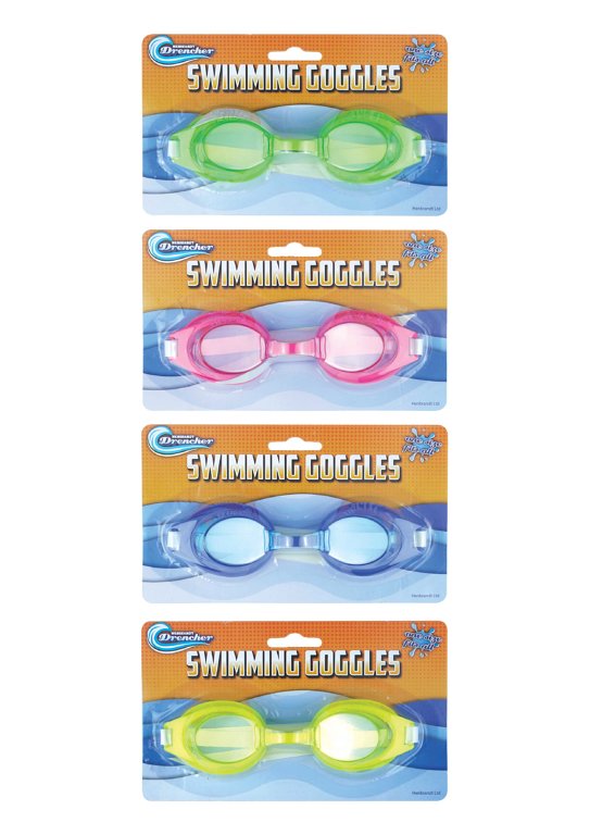Swimming Goggles (4 Assorted Colours)
