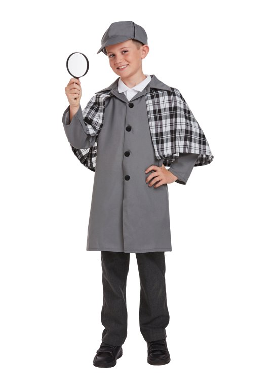 Children's Detective Costume (Medium / 7-9 Years)