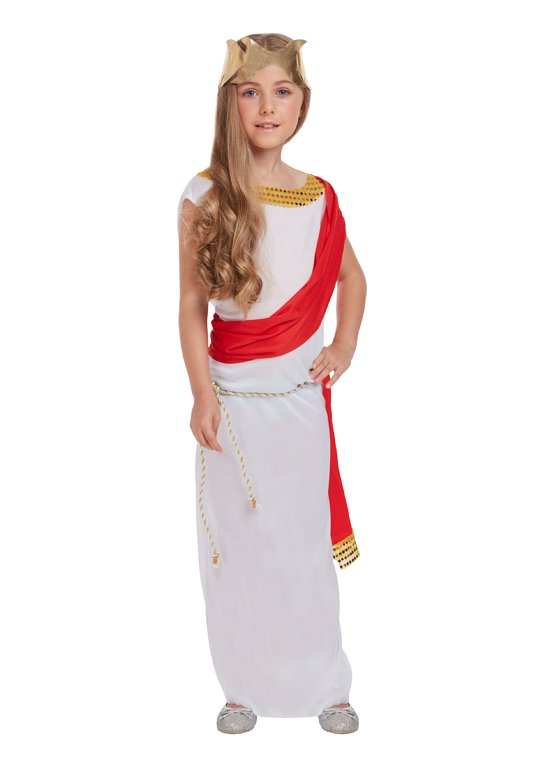 Children's Roman Goddess Costume (Medium / 7-9 Years)
