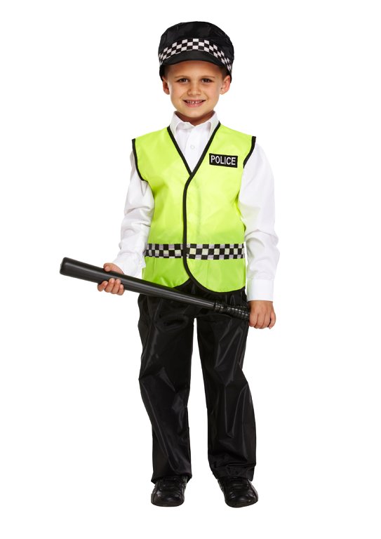 Children's Policeman Costume (Medium / 7-9 Years)