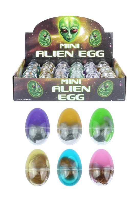 Mini Space Alien Egg (Assorted Colours)