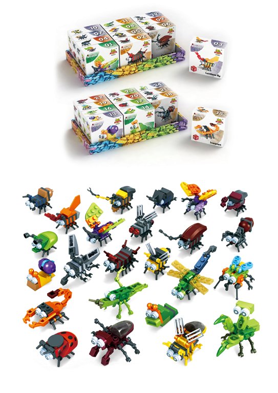 Insect Block Kits 24 Assorted Designs