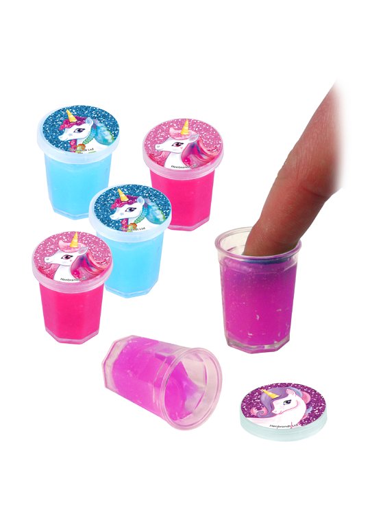 Unicorn Mini Slime Tubs (3cm x 3.8cm) 3 Assorted Colours
