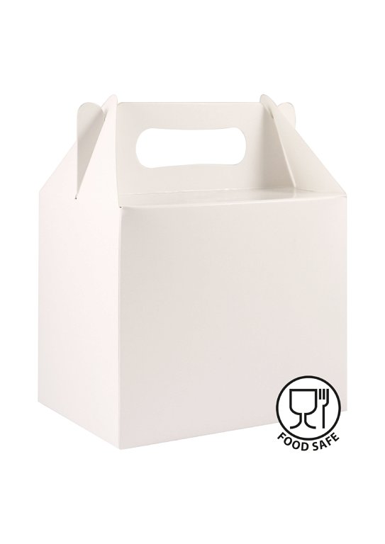 White Lunch Boxes (Medium)