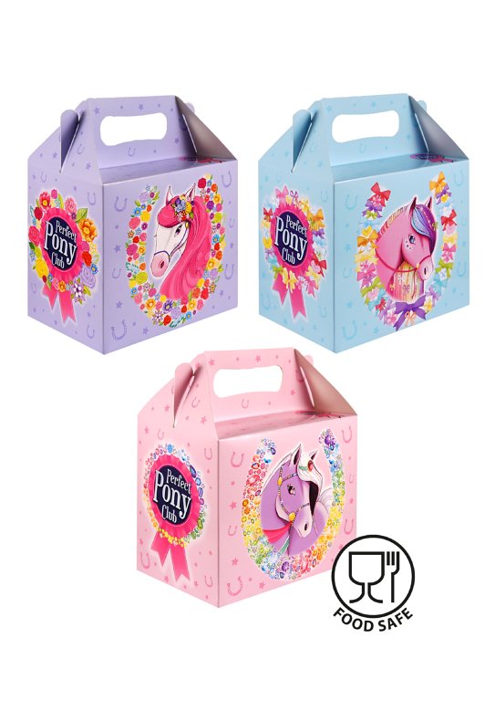 Ponies Lunch Boxes (3 Assorted Designs)
