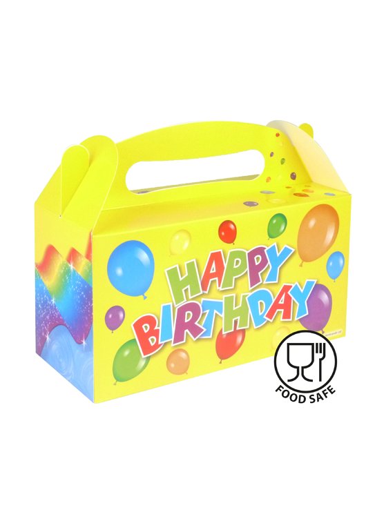 Happy Birthday Lunch Boxes (Large)