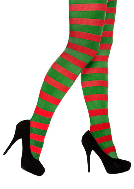 Red and Green Tights (Adult)