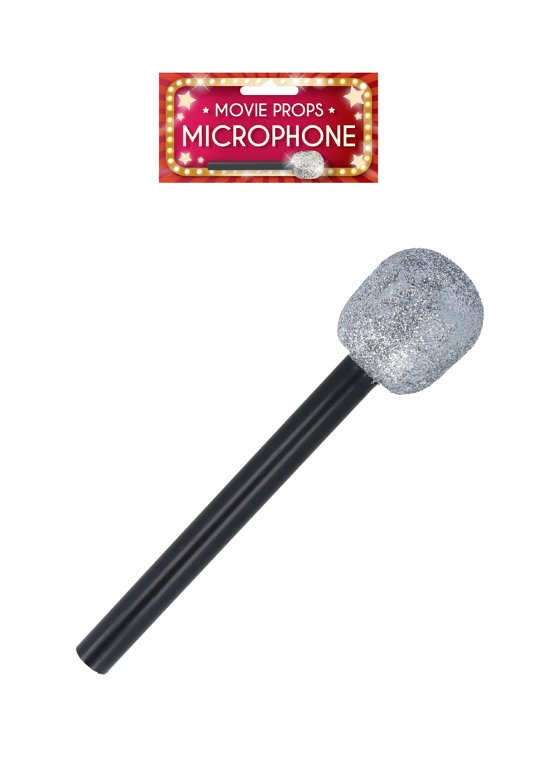 Silver Microphone (26cm)