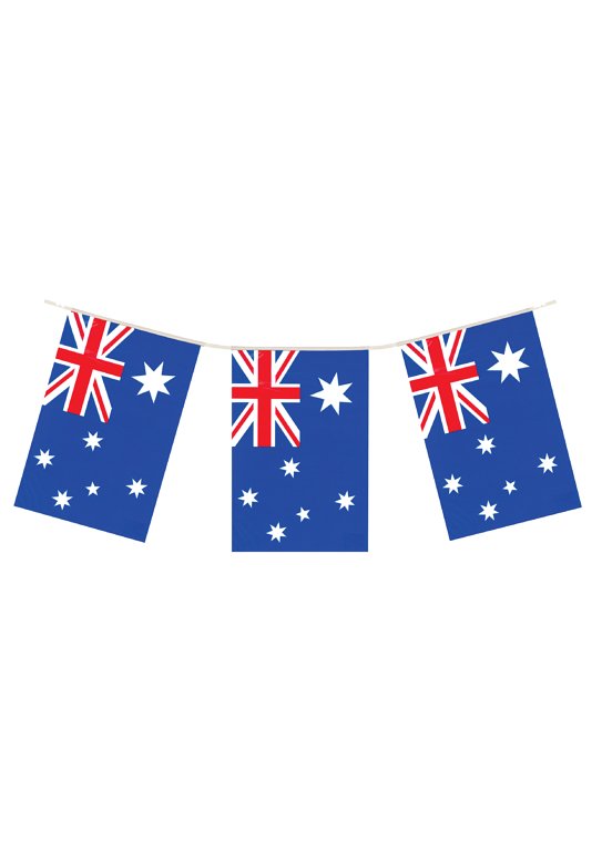 Australian Flag Bunting 4m (11 Flags)