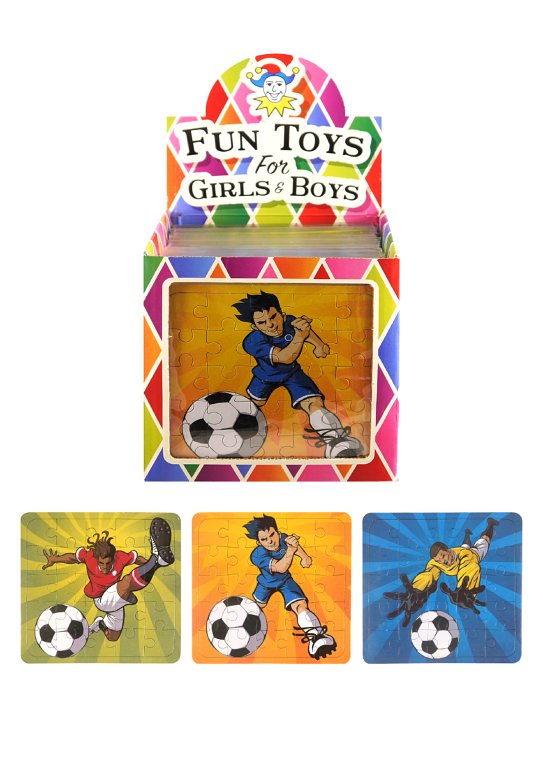 Mini Football Jigsaw Puzzles (13cm x 12cm) Assorted Designs