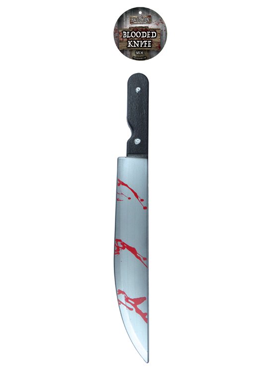 Bloodied Kitchen Knife Halloween Costume Accessory (50cm)