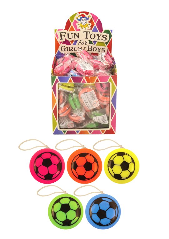 Football Return Tops (3.8cm) 5 Assorted Colours