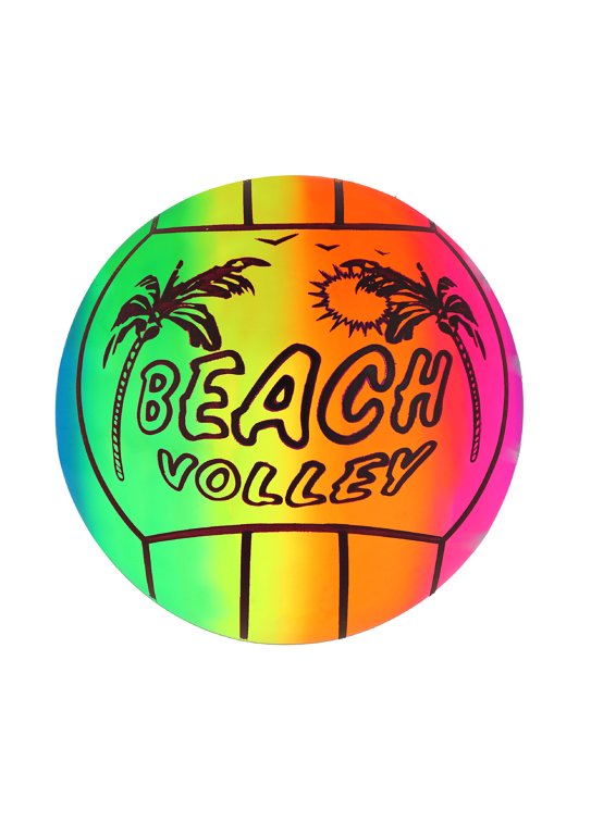 PVC Rainbow Volleyball (23cm)