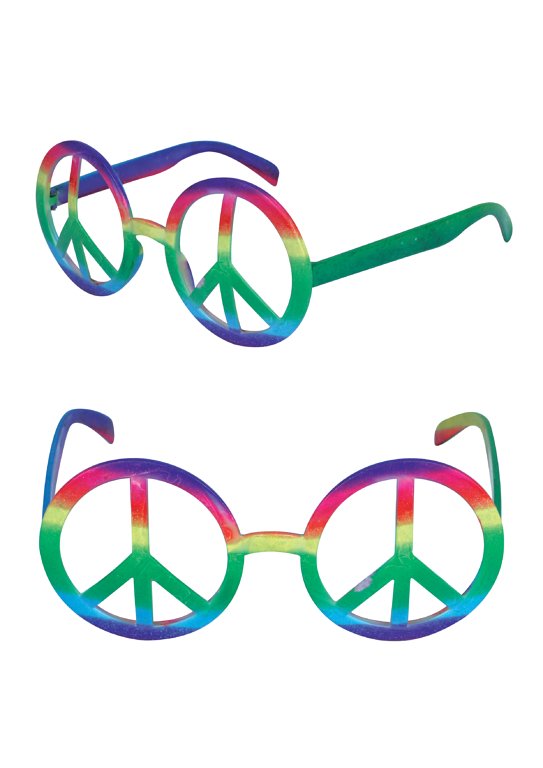 Peace Sign Glasses (Adult)