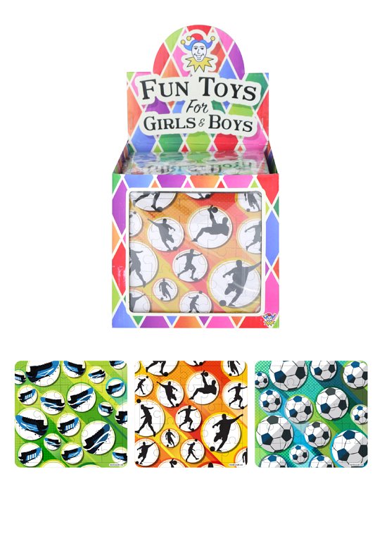 Mini Football Jigsaw Puzzles (13cm x 12cm) Assorted Designs