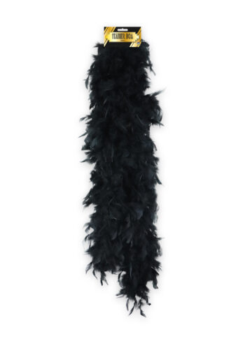 Black Feather Boa (150cm)